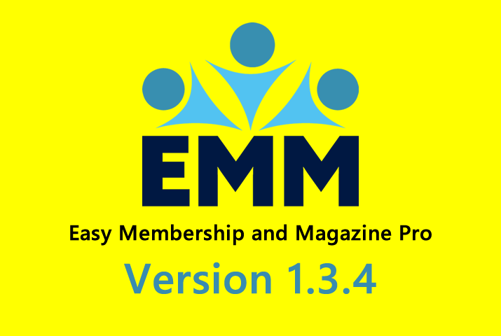 Easy Membership and Magazine Pro1.3.4をリリースしました